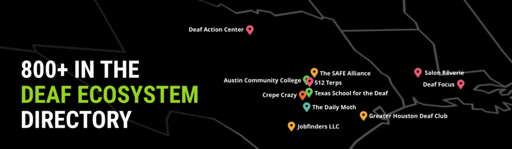 A picture of Texas and Louisiana