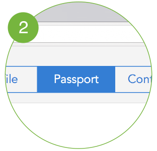 A photo that says "Passport"